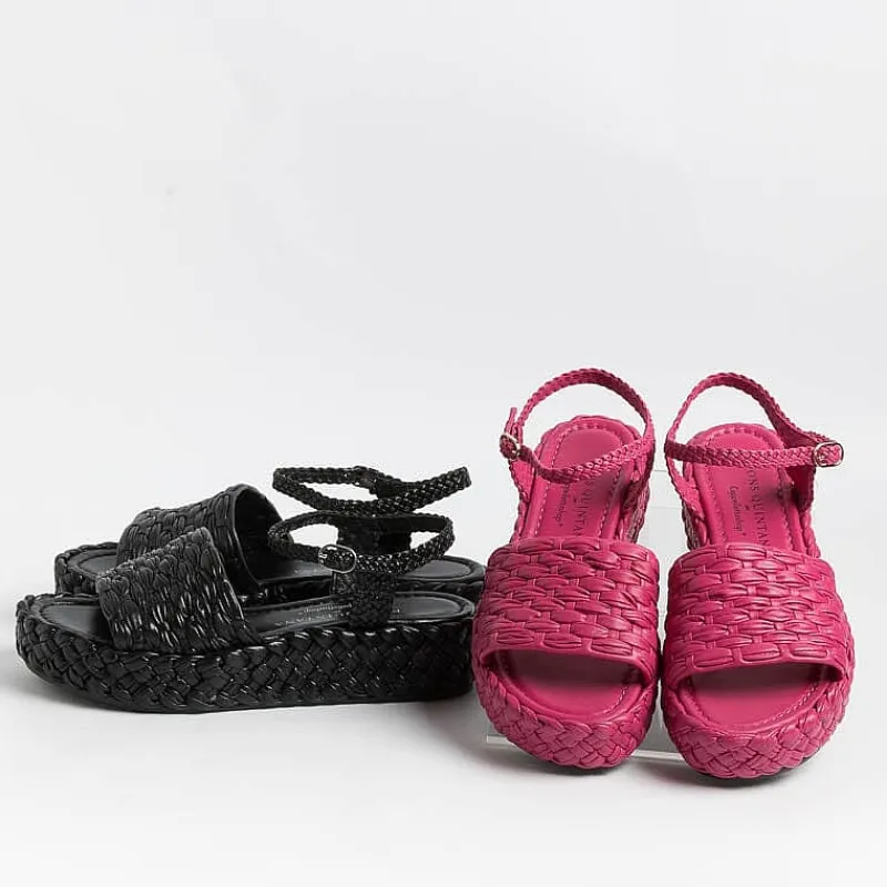 PONS QUINTANA - Sandali Con Tacco - Forli 10318 - Nero<Collezione Scarpe Donna Sandali Con Tacco