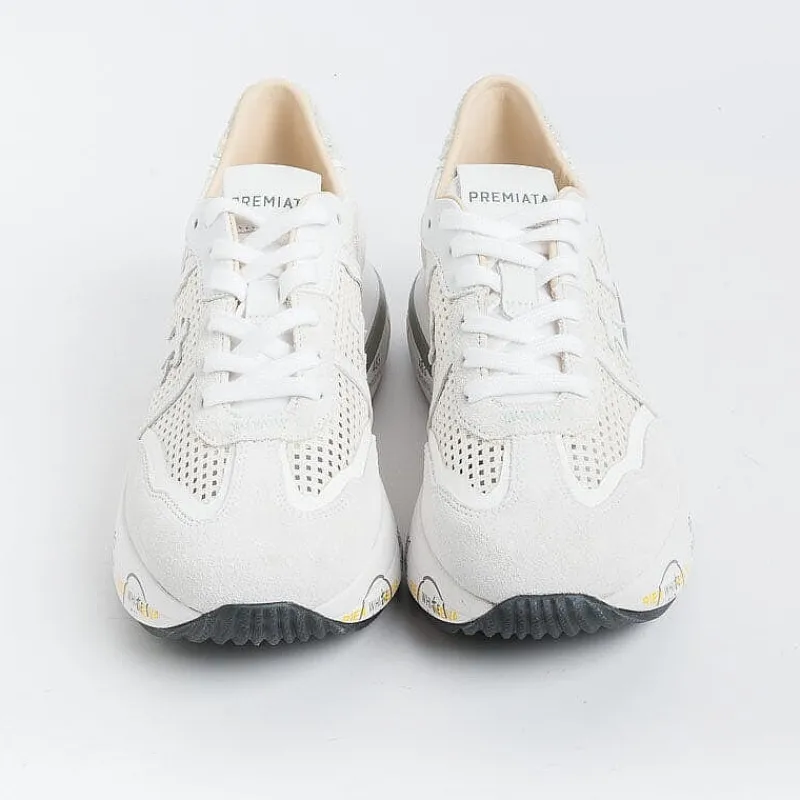 Premiata - Sneakers - Cassie 6341 - Bianco Forato<Collezione Scarpe Donna Sneakers