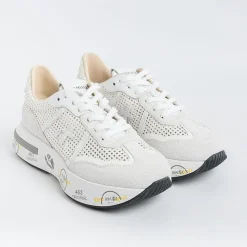 Premiata - Sneakers - Cassie 6341 - Bianco Forato<Collezione Scarpe Donna Sneakers
