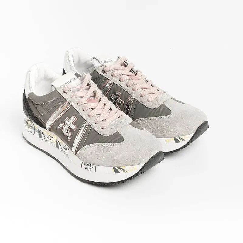 Premiata - Sneakers - Conny 5949 - Grigio<Collezione Scarpe Donna Sneakers