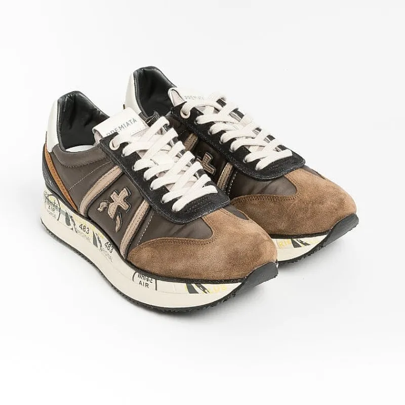 Premiata - Sneakers - Conny 6492 - Marrone<Collezione Scarpe Donna Sneakers