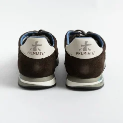 Premiata - Collezione Uomo Premiata - Sneakers - Eric 6409 - Camoscio Testa Di Moro<Collezione Scarpe Uomo Sneakers