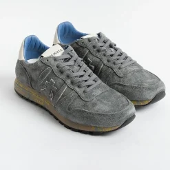 Premiata - Collezione Uomo Premiata - Sneakers - Eric 6408 - Camoscio Grigio<Collezione Scarpe Uomo Sneakers