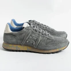 Premiata - Collezione Uomo Premiata - Sneakers - Eric 6408 - Camoscio Grigio<Collezione Scarpe Uomo Sneakers