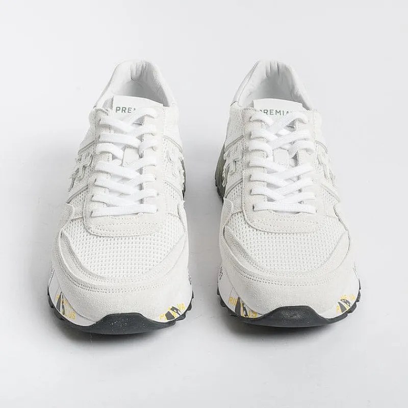 Premiata - Collezione Uomo Premiata - Sneakers - Landek 6213 - Bianco<Collezione Scarpe Uomo Sneakers