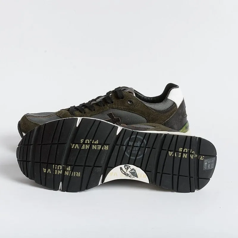 Premiata - Collezione Uomo Premiata - Sneakers - Mase 4005 - Verde<Collezione Scarpe Uomo Sneakers
