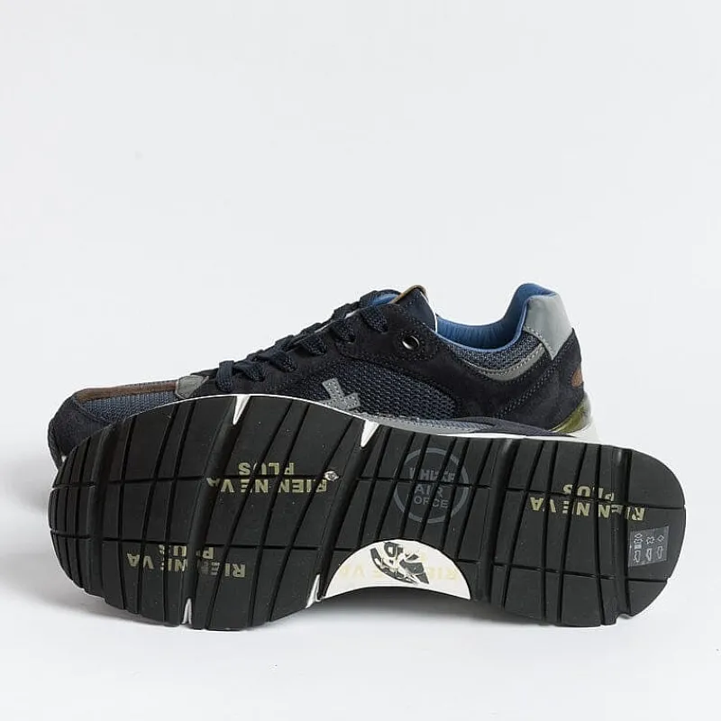 Premiata - Collezione Uomo Premiata - Sneakers - Mase 6423 - Blu Marrone<Collezione Scarpe Uomo Sneakers