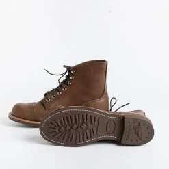 Red Wing Shoes Red Wing - Polacco Iron Ranger 08111 - Amber<Collezione Scarpe Uomo Polacchi