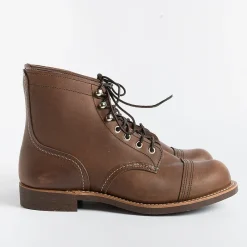 Red Wing Shoes Red Wing - Polacco Iron Ranger 08111 - Amber<Collezione Scarpe Uomo Polacchi