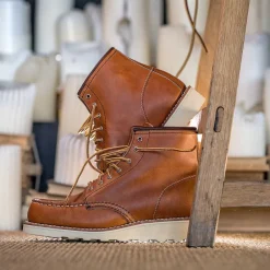Red Wing Shoes Red Wing - Polacco Moc 875 - Oro Legacy<Collezione Scarpe Uomo Polacchi