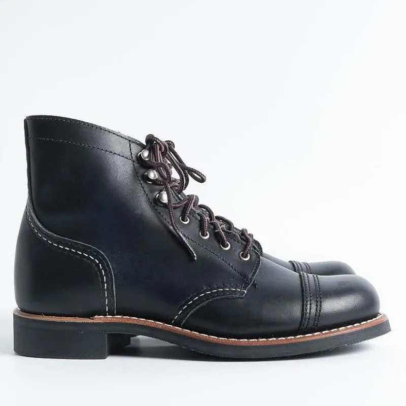 Red Wing - Collezione Donna Red Wing - Stivaletto 3366 Iron Ranger Black Boundary<Collezione Scarpe Donna Stivaletti