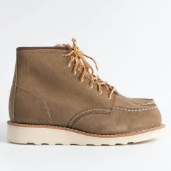 Red Wing - Collezione Donna Red Wing - Stivaletto 3377 Moc Toe Olive Suede<Collezione Scarpe Donna Stivaletti