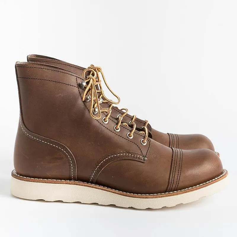 Red Wing Shoes - Polacco 8088 - Iron Ranger - Amber<Collezione Scarpe Uomo Polacchi