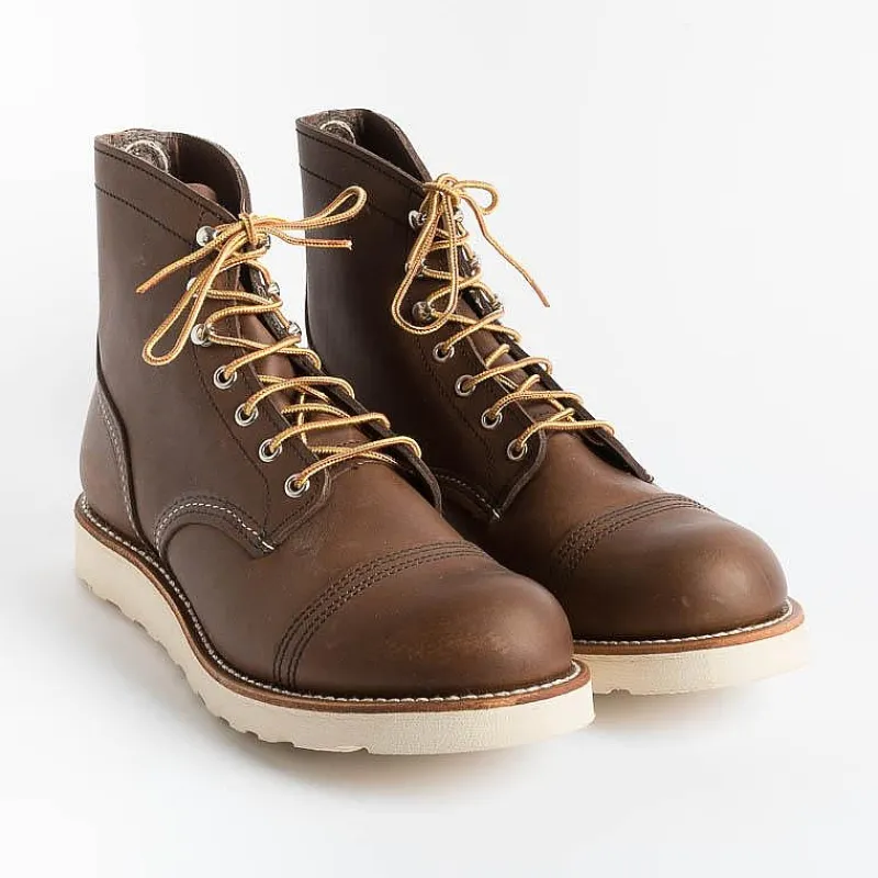 Red Wing Shoes - Polacco 8088 - Iron Ranger - Amber<Collezione Scarpe Uomo Polacchi