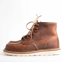 Red Wing Shoes - Polacco Classic Moc Toe 1907 - Rough Copper<Collezione Scarpe Uomo Polacchi