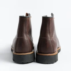 Red Wing Shoes - Polacco Moc Toe 8146 - Brown<Collezione Scarpe Uomo Polacchi