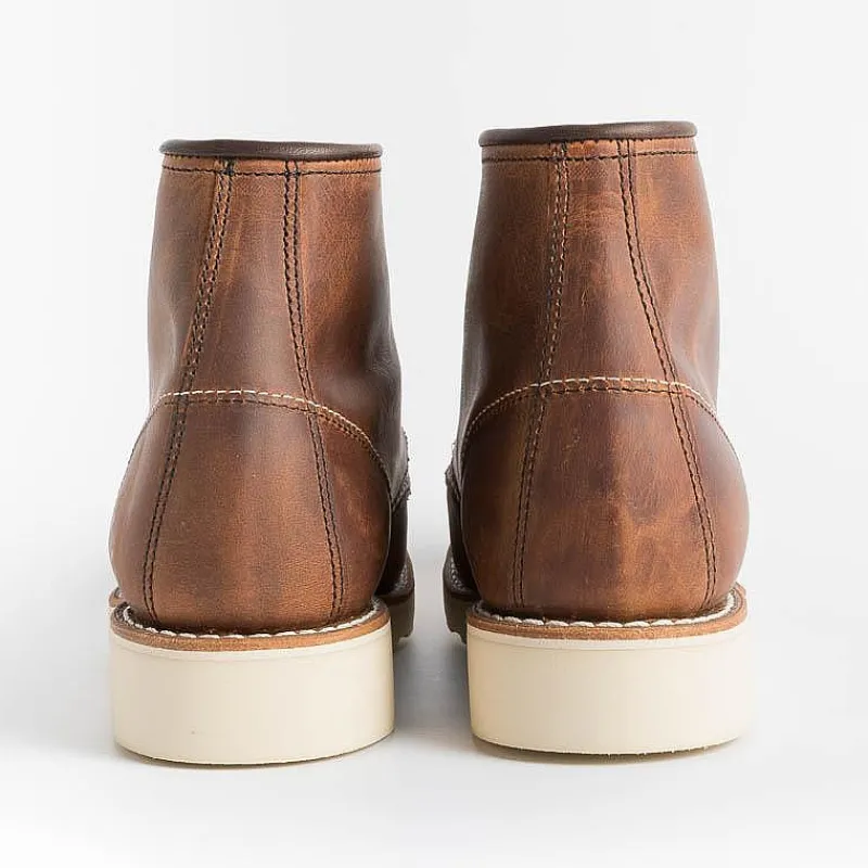 Red Wing - Collezione Donna Red Wing Shoes - Stivaletto 03428 Moc Toe - Copper Rough<Collezione Scarpe Donna Stivaletti