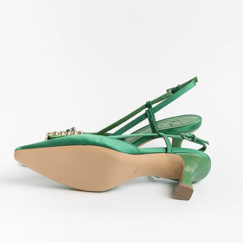 Roberto Festa - Sling Back - Stefi - Seta Edera<Collezione Scarpe Donna Sling Back