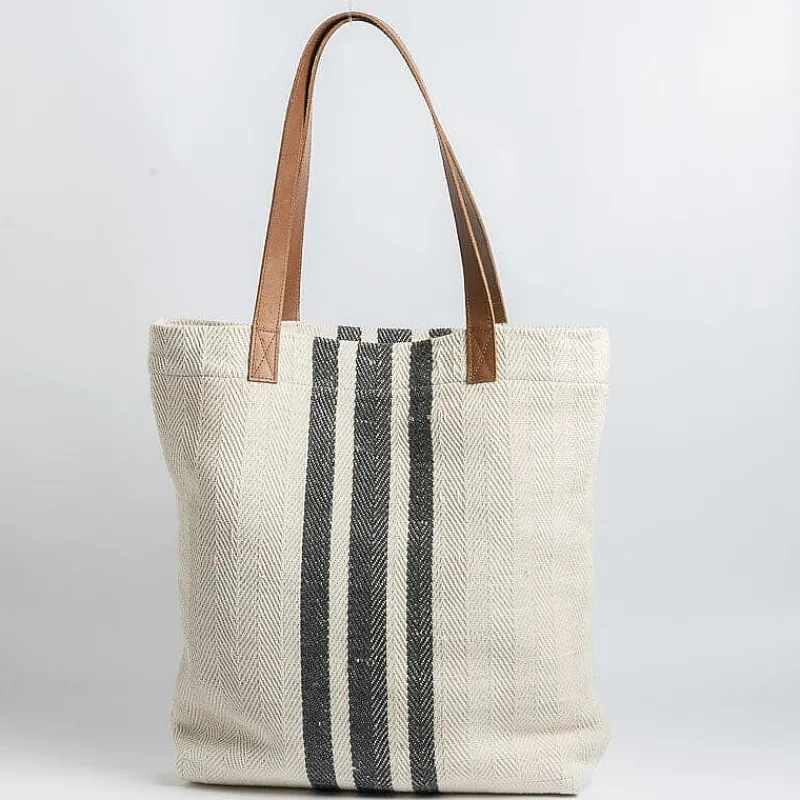 SACHET - Borsa A Spalla - 485 - Tessuto Avorio Nero<Collezione Borse Donna Borse A Spalla