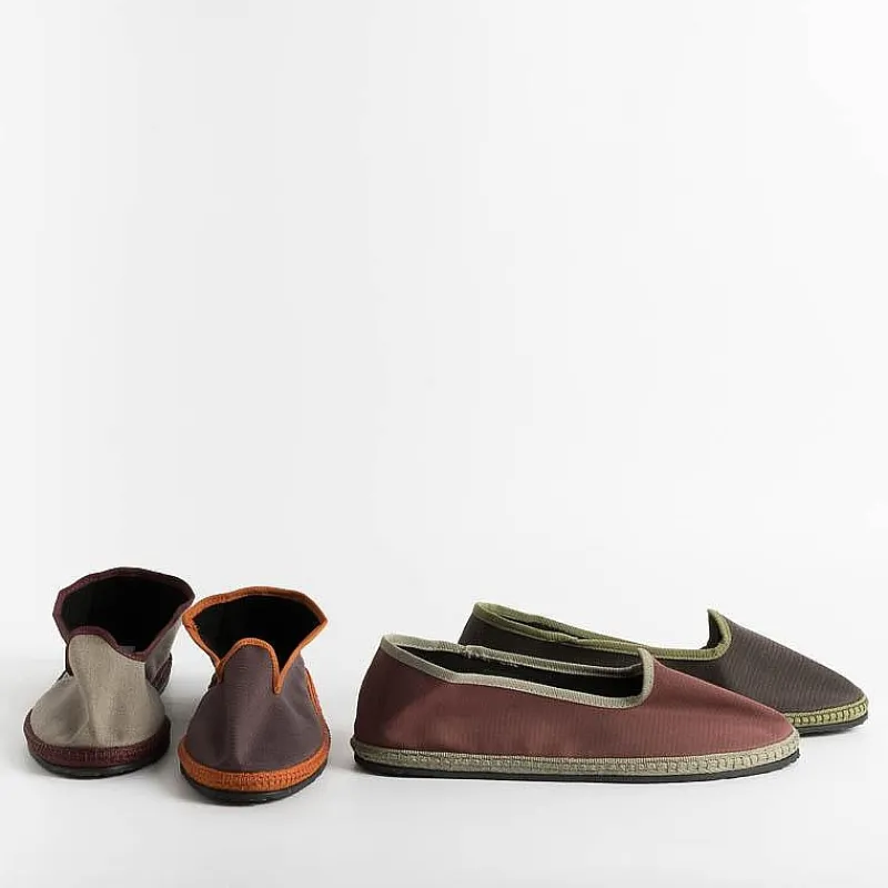SACHET - Calzature Sachet - Friulana Mandy - Verde Oliva / Bordeaux<Collezione Scarpe Donna Friulane