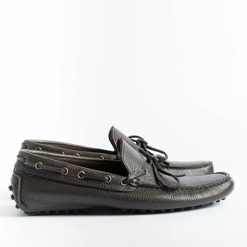SACHET - Calzature Collezione Uomo Sachet - Mocassino 6070 Uomo - Pelle Bottalata T.Moro<Collezione Scarpe Uomo Mocassini