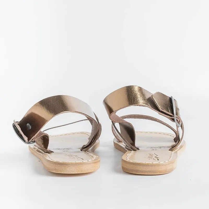 SACHET - Calzature Sachet - Sandali Bassi Freetime - 500 X - Bronzo Light<Collezione Scarpe Donna Sandali Bassi