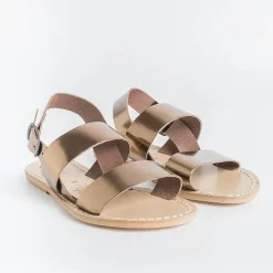 SACHET - Calzature Sachet - Sandali Bassi Freetime - 500 X - Bronzo Light<Collezione Scarpe Donna Sandali Bassi