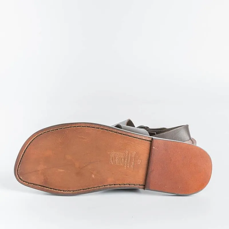 SACHET - Calzature Collezione Uomo Sachet - Sandalo Bassi 500 X - Testa Di Moro<Collezione Scarpe Uomo Sandali