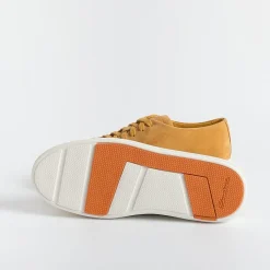 Santoni - Collezione Donna Santoni Cleanicon - 60994 - Sneakers - Giallo Ocra<Collezione Scarpe Donna Sneakers