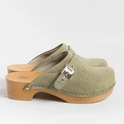 SCHOLL ICONIC - Sabot - Zoccoli Pescura - 30553 Green<Collezione Scarpe Donna Sabot E Sleepers