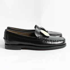 Sebago - Mocassino Dan - 72112 - Charms - Smile Nero<Collezione Scarpe Donna Mocassini