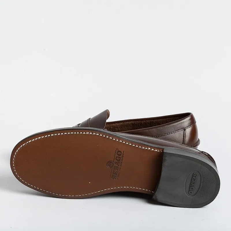 Sebago - Mocassino Dan - 7000310 - Pelle - Marrone Cannella<Collezione Scarpe Uomo Mocassini