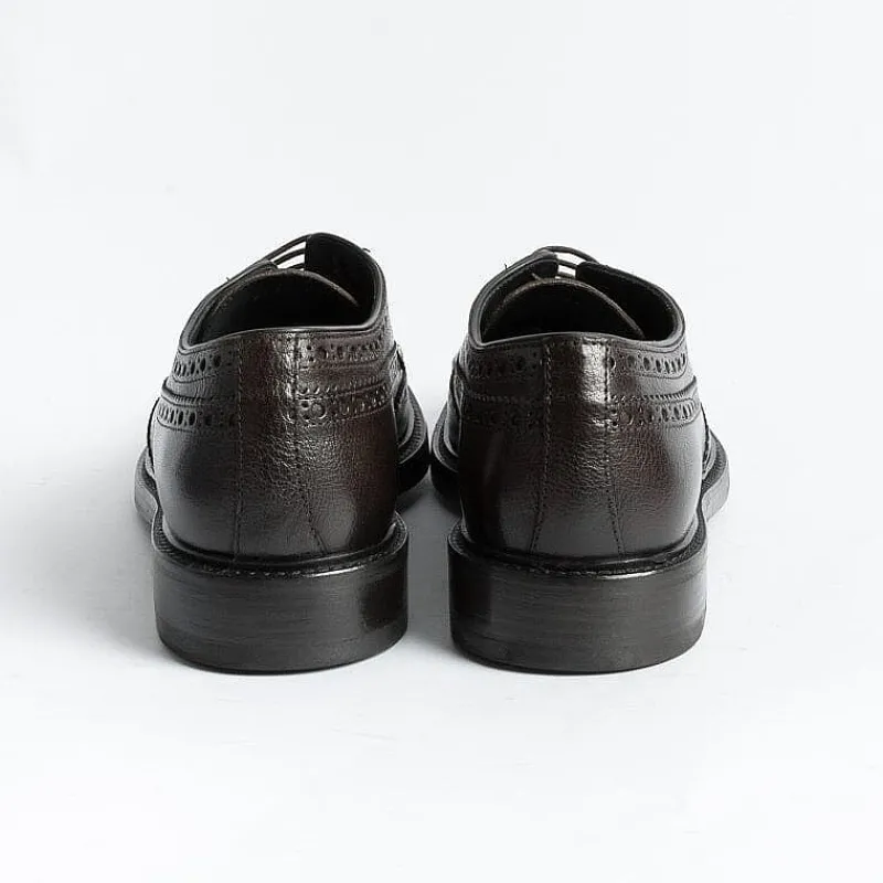 SEBOY'S - Derby - 2795 - Bufalo Testa Di Moro<Collezione Scarpe Uomo Allacciate