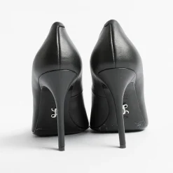 SERGIO LEVANTESI - Decollete - Leysbek - Nero Cachmere<Collezione Scarpe Donna Decollete