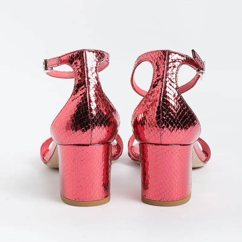 SERGIO LEVANTESI - Sandali Con Tacco - Easy - Aspis Prugna<Collezione Scarpe Donna Sandali Con Tacco