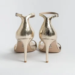 SERGIO LEVANTESI - Sandali Con Tacco - Have - Aspis Platino<Collezione Scarpe Donna Cerimonia - Scarpe E Pochette