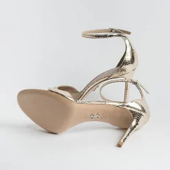 SERGIO LEVANTESI - Sandali Con Tacco - Have - Aspis Platino<Collezione Scarpe Donna Sposa