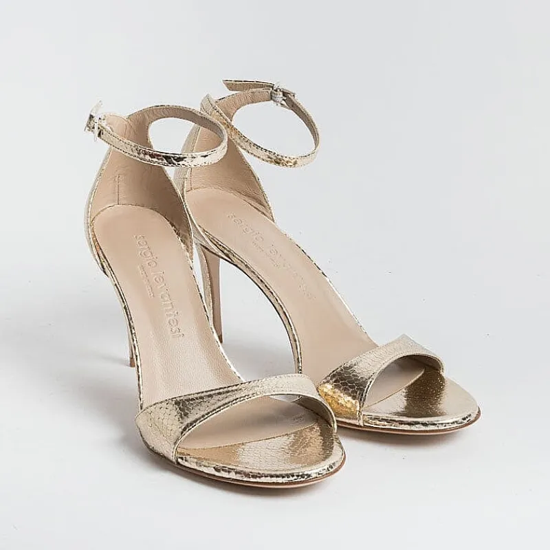 SERGIO LEVANTESI - Sandali Con Tacco - Have - Aspis Platino<Collezione Scarpe Donna Sposa