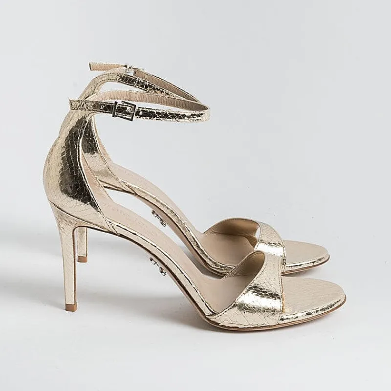 SERGIO LEVANTESI - Sandali Con Tacco - Have - Aspis Platino<Collezione Scarpe Donna Sposa