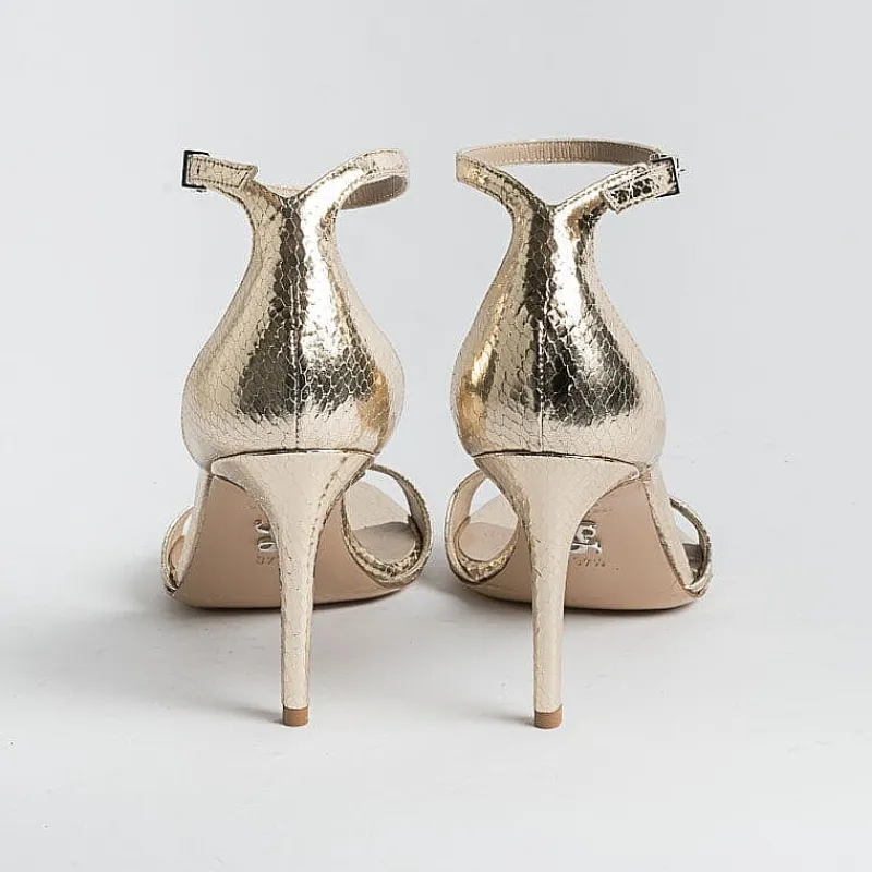 SERGIO LEVANTESI - Sandali Con Tacco - Have - Aspis Platino<Collezione Scarpe Donna Sposa