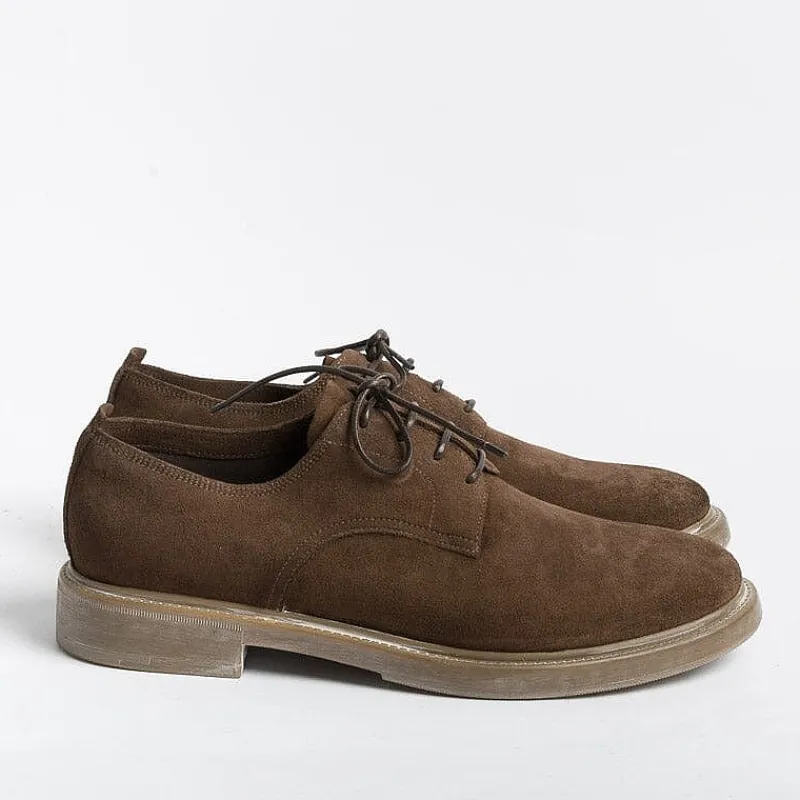 SILVANO SASSETTI - Collezione Uomo Silvano Sassetti - Derby - 51423 -Crosty Moro<Collezione Scarpe Uomo Allacciate
