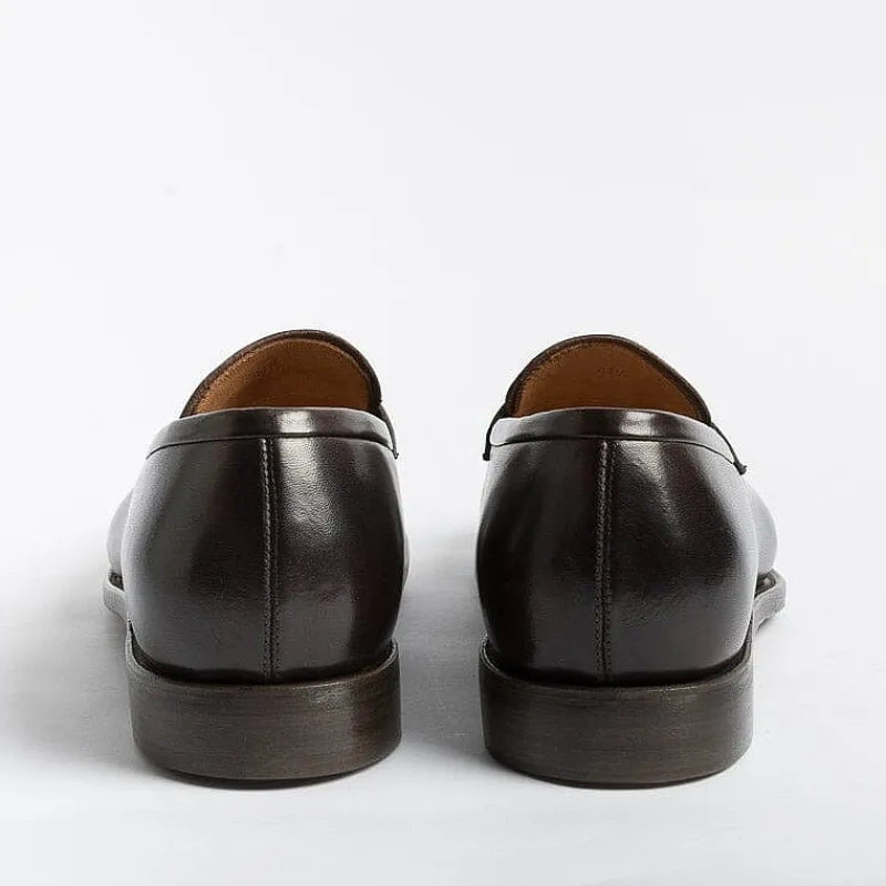 SILVANO SASSETTI - Collezione Uomo Silvano Sassetti - Mocassino G711- Testa Di Moro<Collezione Scarpe Uomo Mocassini