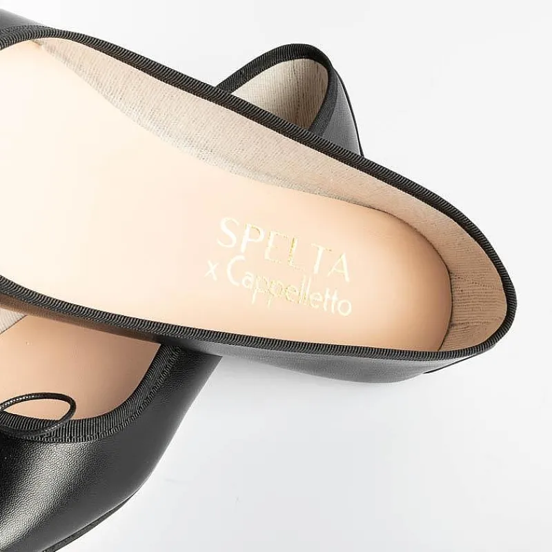 SPELTA MILANO - Ballerina - Nicole - Nappa Nero<Collezione Scarpe Donna Ballerine