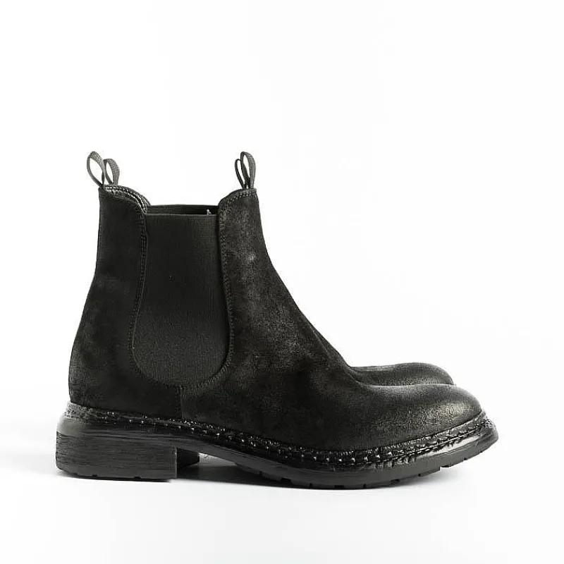 Strategia - Stivaletto Beatles A4642 - Lomi - Nero Wash<Collezione Scarpe Donna Stivaletti