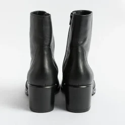 Strategia - Stivaletto Texano E5540 - Talco Nero<Collezione Scarpe Donna Stivaletti