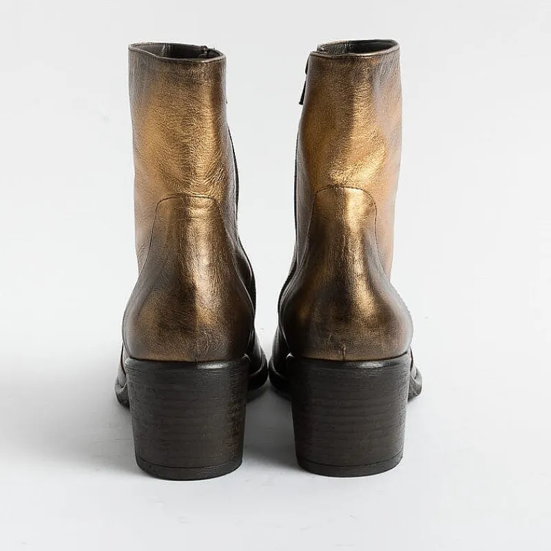 Strategia - Stivaletto Texano E5540 - Bitter Bronzo Wash<Collezione Scarpe Donna Texani