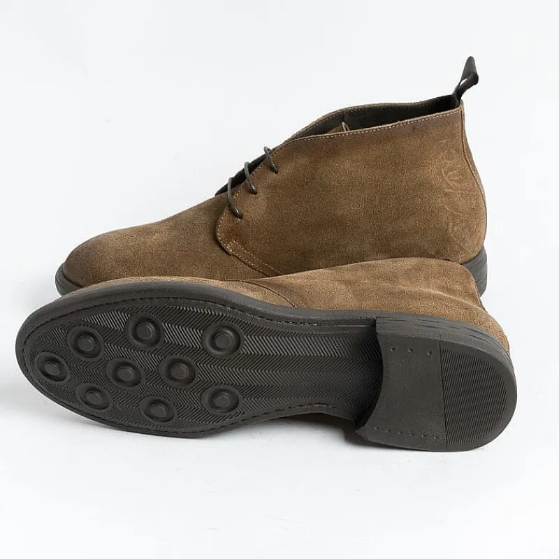 STURLINI - Collezione Uomo Sturlini - Polacco - Ar 12003Ai22 - Fox Oil Sigaro<Collezione Scarpe Uomo Polacchi