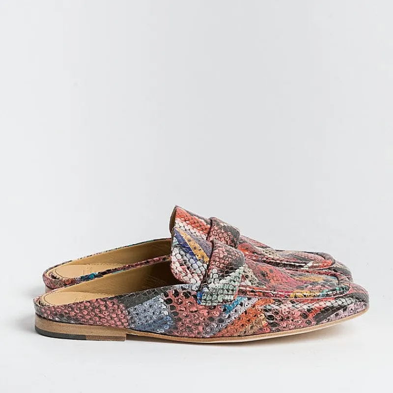 STURLINI - Sabot Ar-26004 - Stampapitone Multicolore<Collezione Scarpe Donna Sabot E Sleepers