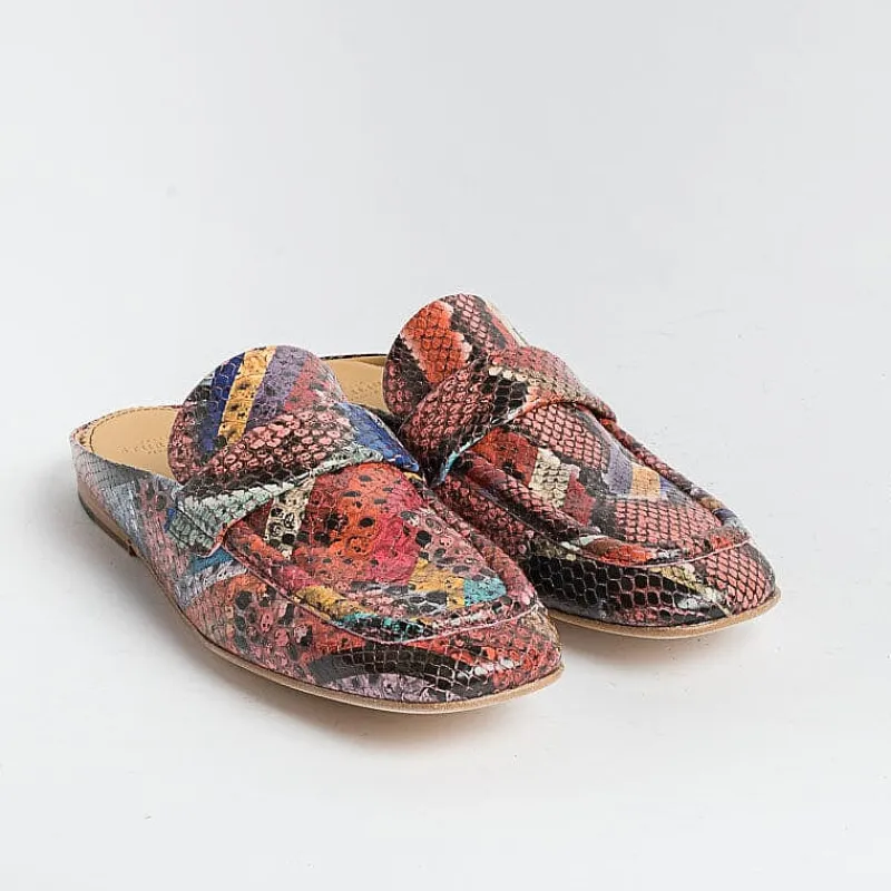STURLINI - Sabot Ar-26004 - Stampapitone Multicolore<Collezione Scarpe Donna Sabot E Sleepers