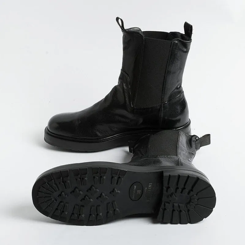 STURLINI -Stivaletto - 36001 - Bufalo Nero<Collezione Scarpe Donna Stivaletti